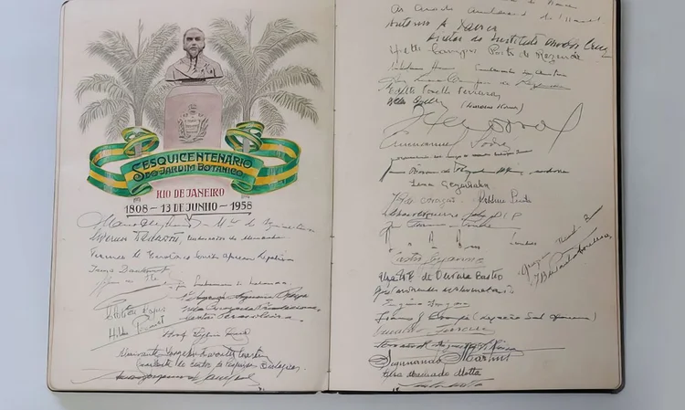 Exposições marcam os 133 anos da Biblioteca e do Herbário do Jardim Botânico do Rio de Janeiro.  (Ester Santos/Gov.br/Agência Brasil)