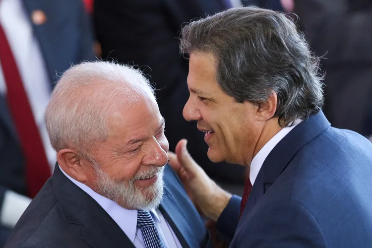 Lula: 'Haddad você tem que passar um pouco de charme' (Fabio Rodrigues-Pozzebom/Agência Brasil)