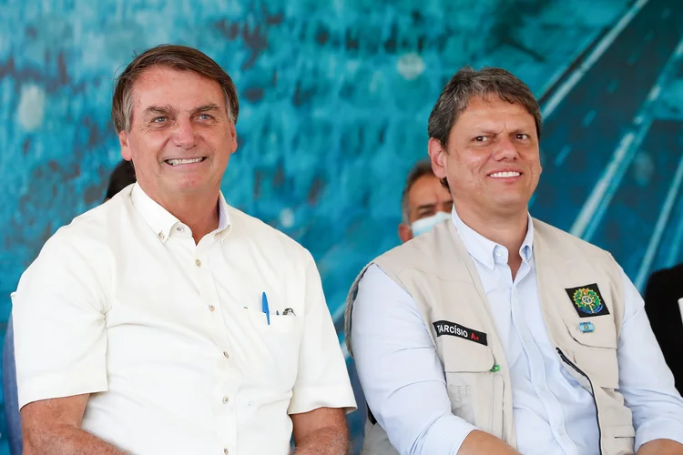 Reforma tributária: Bolsonaro se manifesta contra após Tarcísio apoiar (Alan Santos/PR/Flickr)