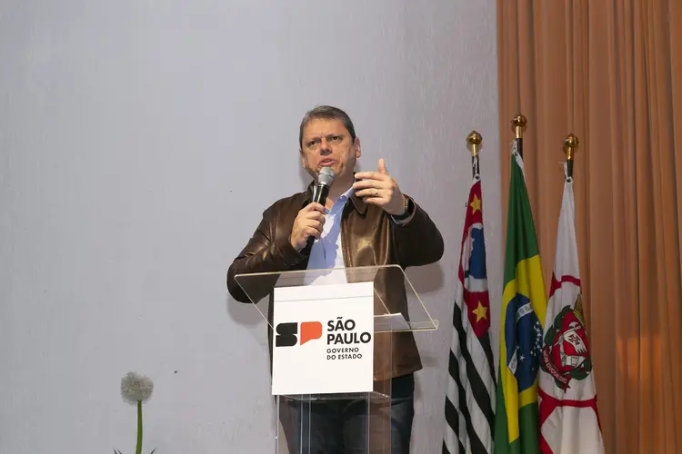 Tarcísio: Segundo o governador paulista, mais de 90% da reforma já está pacificada (Fernando Nascimento / Governo do Estado de São Paulo/Flickr)
