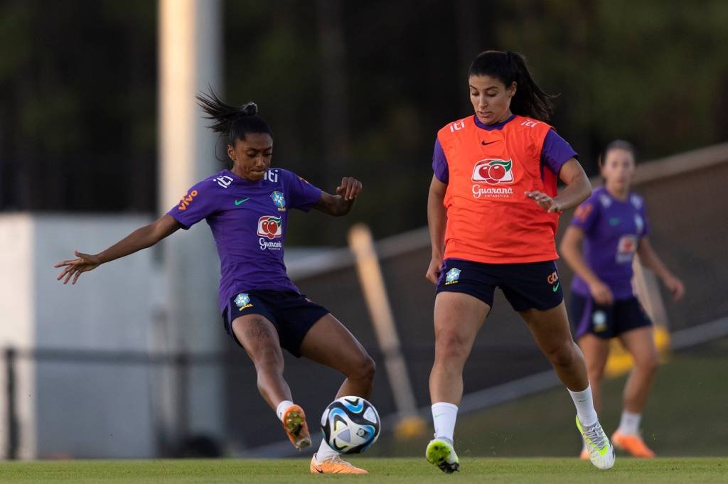 Copa do Mundo Feminina: sem Marta, seleção faz o primeiro treino na Austrália