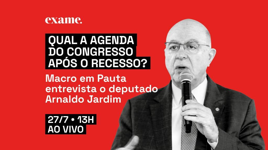 Deputado Arnaldo Jardim é o entrevistado da EXAME às 13h desta quinta-feira
