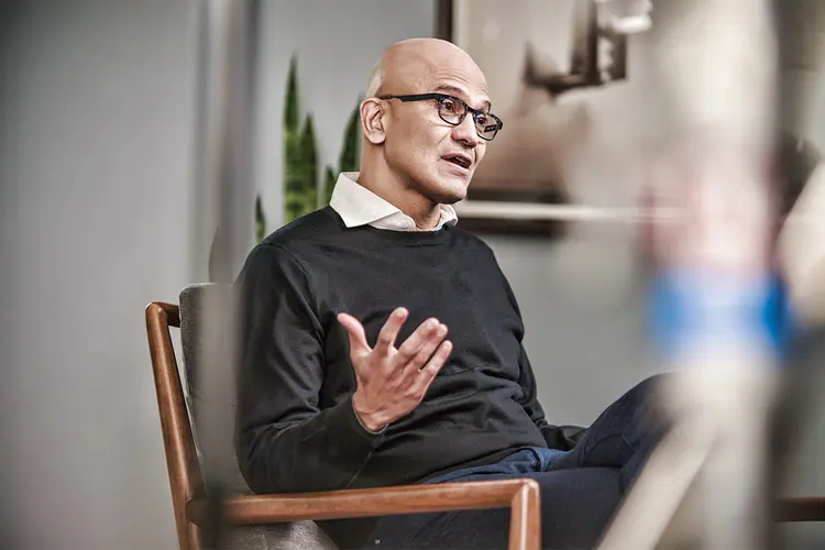 Satya Nadella: CEO da Microsoft (Chona Kasinger/Getty Images)