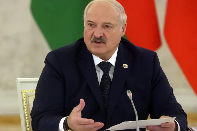 Guerra: Alexander Lukashenko, presidente da Bielorrússia apoia Vladimir Putin (Contributo/Getty Images)