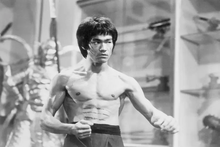 Bruce Lee no filme "Operação Dragão" (1973) (Bettmann/Getty Images/Getty Images)