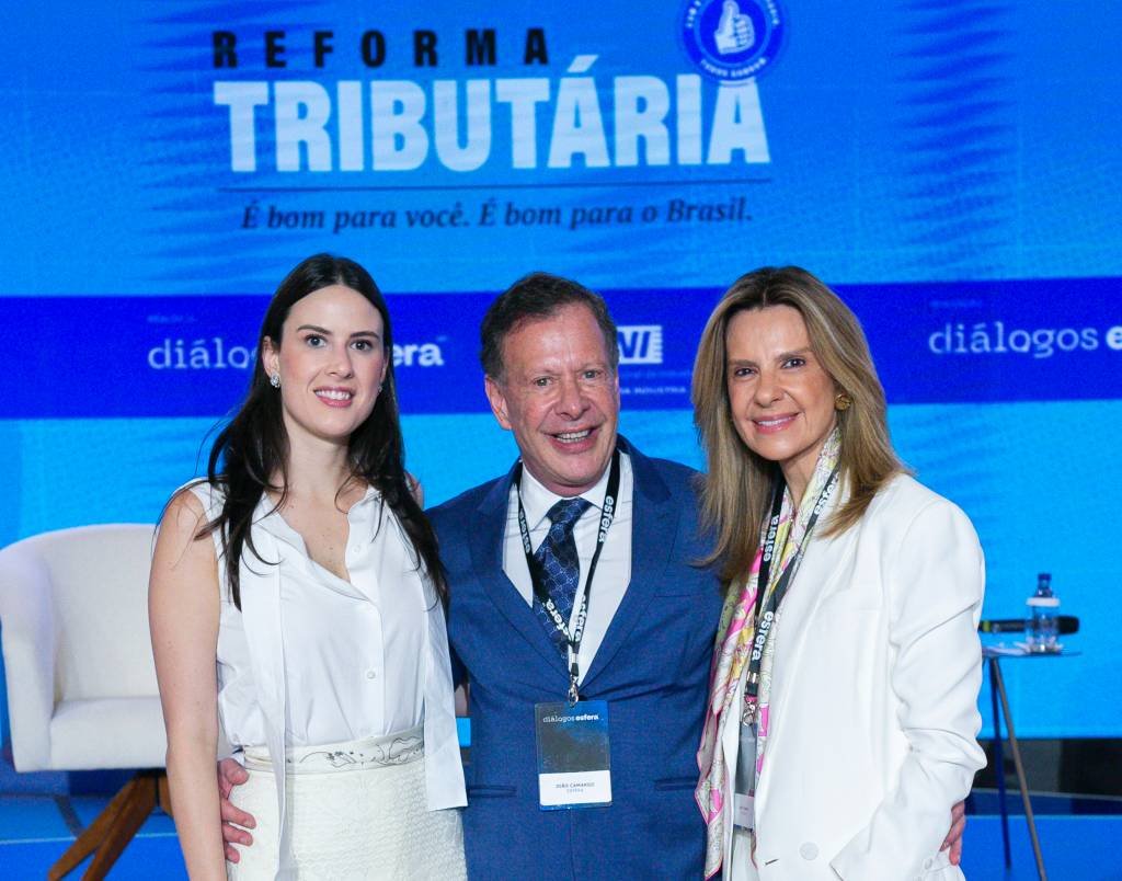 Camila Camargo é CEO da Esfera Brasil, João Camargo e Ana Lucia Funaro Camargo são fundadores do think tank que pretende destravar pautas importantes para o País (Jefferson D. Modesto/Divulgação)