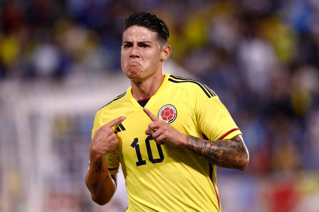 São Paulo está próximo de contratar James Rodríguez, ex-Real Madrid