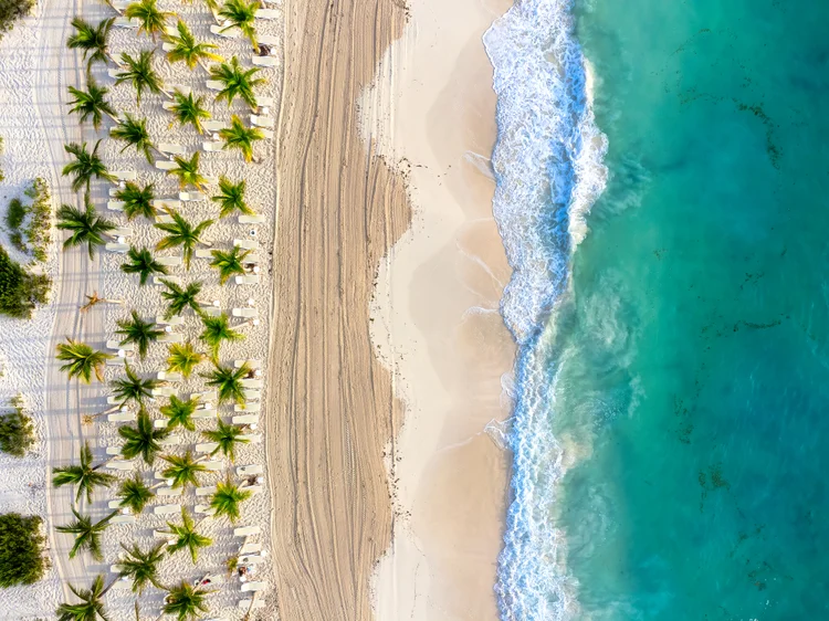 Costa Mujeres: praia paradisíaca mexicana. (Roberto Machado Noa/Getty Images)