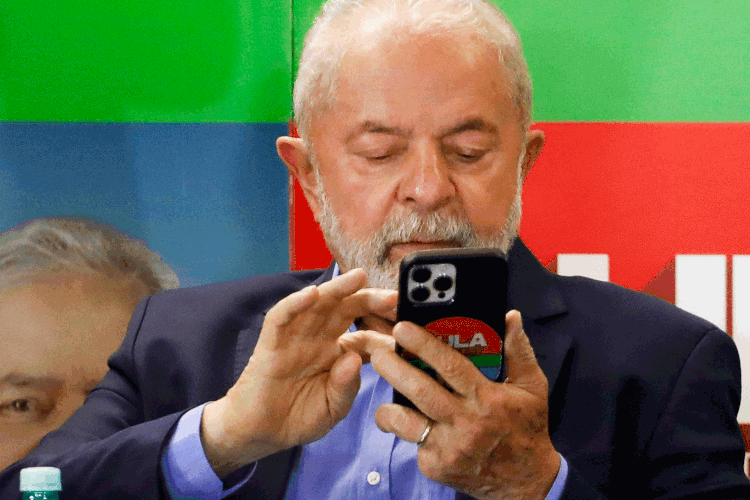 Lula: presidente afirmou que tenta levar hábito para além do expediente.  (Ricardo Moreira/Getty Images)