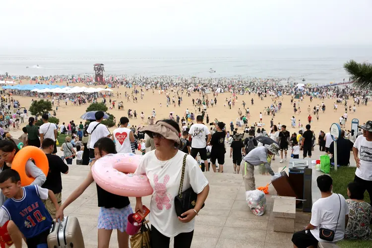 China: A mudança climática é um desafio comum para toda a humanidade (Costfoto/NurPhoto/Getty Images)