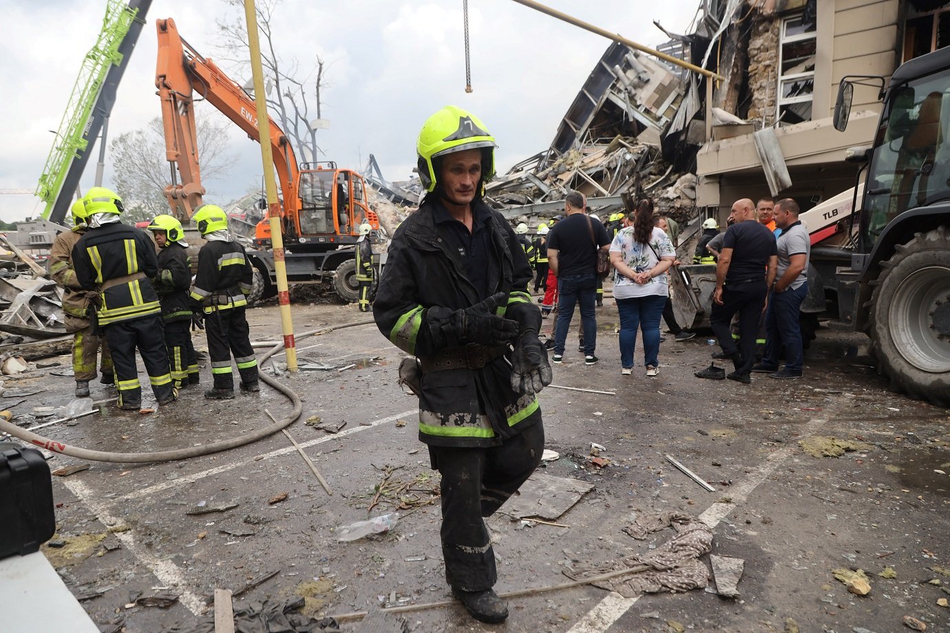 Mísseis russos destroem armazéns de grãos na região de Odessa na Ucrânia