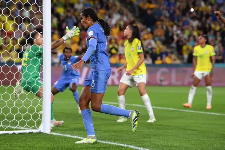 Brasil: A equipe comandada pela técnica Pia Sundhage não conseguiu repetir o bom desempenho da estreia (Bradley Kanaris/Getty Images)