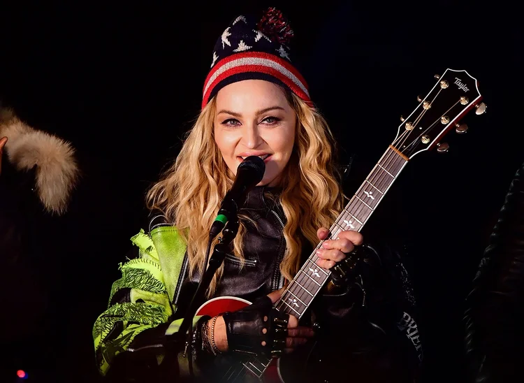 A fortuna de Madonna é avaliada em US$ 850 mil, o equivalente a cerca de R$ 4 bilhões (aJames Devaney/GC Images/Getty Images)