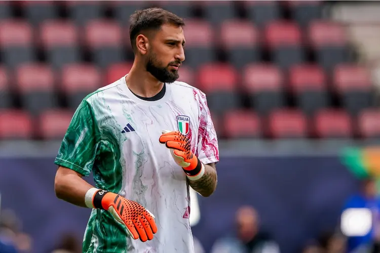 Donnarumma: jogador do PSG em campo (Andre Weening/Getty Images)