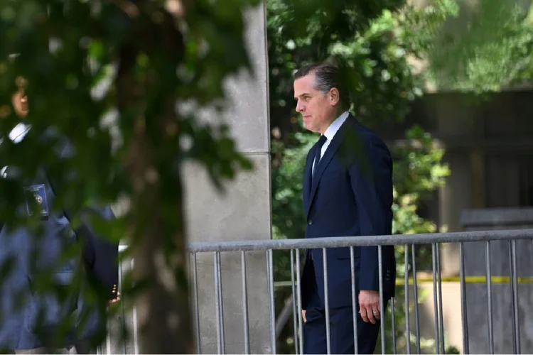 Hunter Biden: filho do presidente americano é acusado de evasão fiscal.  (Agence France-Presse/Getty Images)