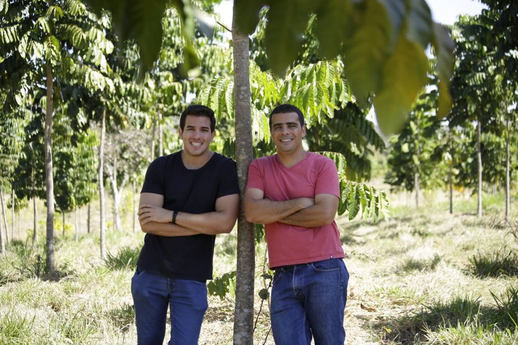 Thiago Campos e Gilberto Derze, da Radix: a silvicultura mista permite que tenhamos mais rentabilização dos investidores (Radix/Divulgação)