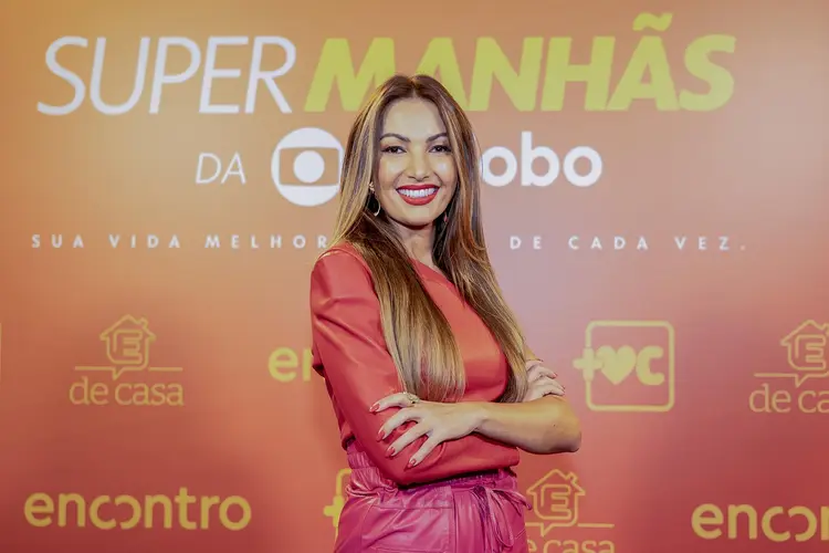 Patrícia Poeta: A apresentadora está de férias e o retorno ainda não foi divulgado (Kelly Fuzaro / TV Globo/Reprodução)