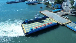 Imagem referente à matéria: Balsa para Ilhabela e Guarujá: como funciona e dicas para evitar filas