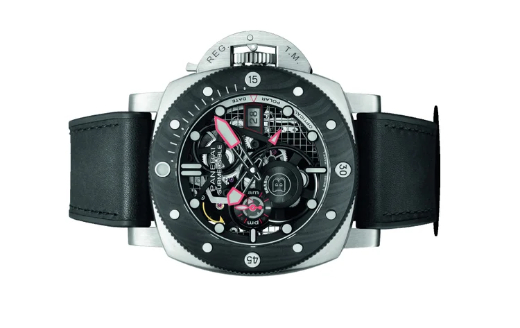 Panerai Submersible S BRABUS eTitanio. (Panerai/Divulgação)