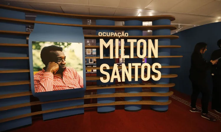 Itaú Cultural apresenta a obra e a vida de Milton Santos, um dos pensadores que revolucionou a geografia brasileira.   (Paulo Pinto/Agência Brasil)