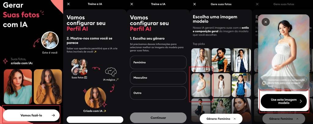 Remini: app grátis de inteligência artificial simula gravidez em