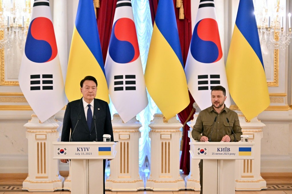 Coreia do Sul anuncia aumento da ajuda à Ucrânia