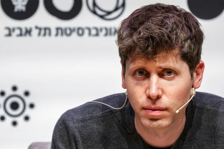 Sam Altman: CEO da OpenAI fala abertamente sobre os potenciais riscos da inteligência artificial (AFP/AFP Photo)