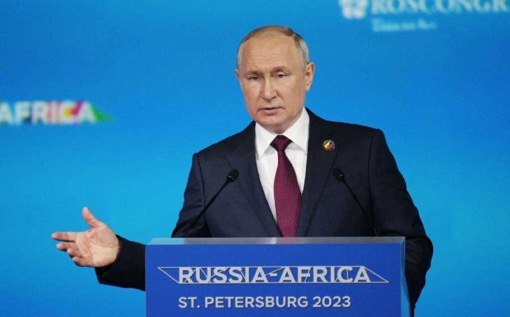 Putin não comparecerá à cúpula dos Brics na África do Sul, afirma