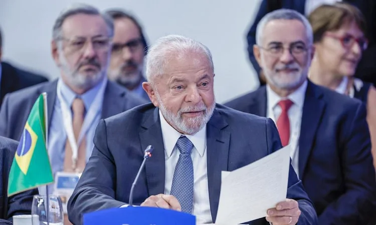 Lula: fala ocorreu durante a segunda sessão do evento realizado em Nova Délhi, com o título "Uma família" (Ricardo Stuckert/PR/Flickr)