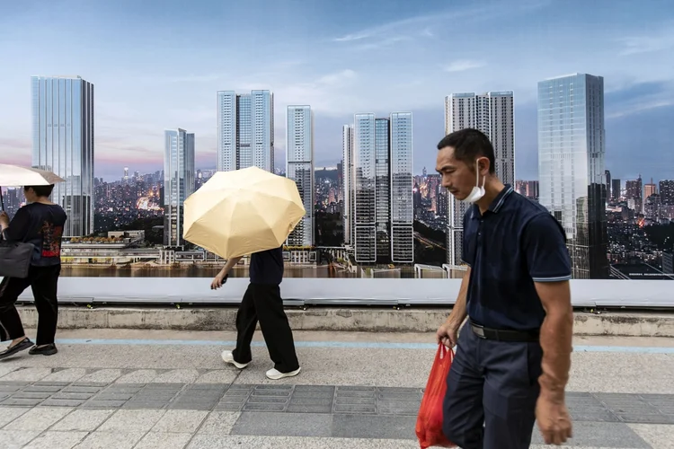 China: especialistas do setor e economistas dizem que os índices oficiais de preços de imóveis na China provavelmente estão subestimando a profundidade da crise (Qilai Shen//Bloomberg)