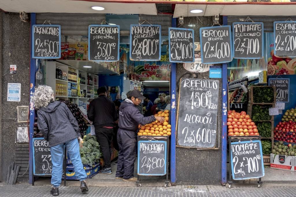 Banco Central da Argentina vê disparada da inflação com desvalorização do peso