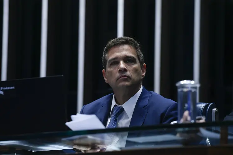 Campos Neto: presidente do BC afirmou que está cedo para falar sobre um corte menor na taxa de juros (Edilson Rodrigues/Agência Senado/Flickr)