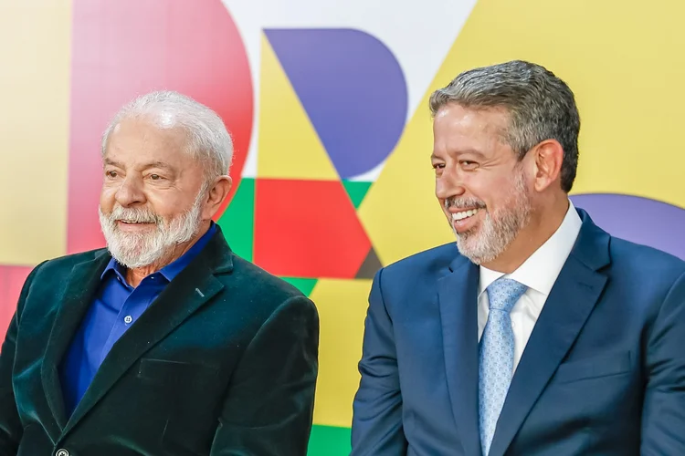 Presidente Lula ao lado do presidente da Câmara dos Deputados, Arthur Lira (Ricardo Stuckert/PR/Flickr)
