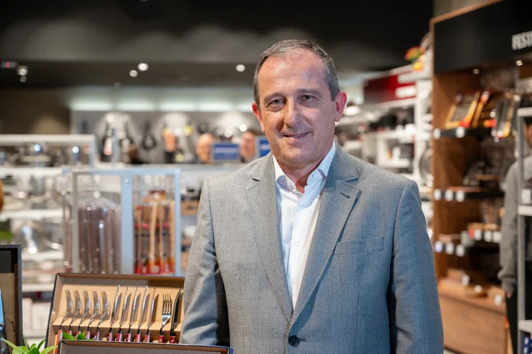Evandro da Costa, da Tramontina Store: braço de varejo da Tramontina vai crescer 40% neste ano em faturamento (Fabiano Panizzi / Tramontina/Divulgação)