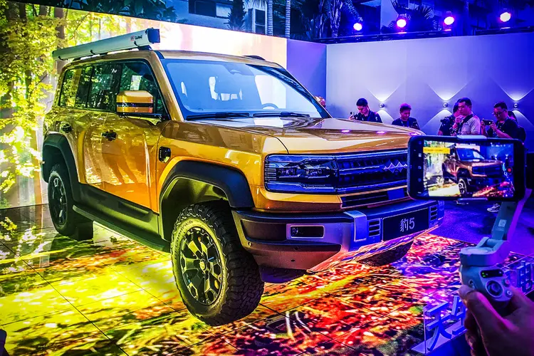 Leopard 5: novo SUV da Fang Cheng Bao. (Lucas Amorim/Exame)