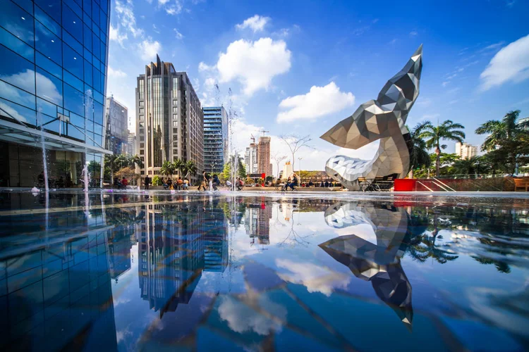 Faria Lima, centro financeiro de São Paulo: O Brasil aparece na 42ª posição global em ranking sobre facilidade para empreender (Leandro Fonseca/Exame)