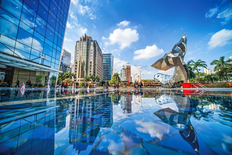 Faria Lima, em São Paulo, centro do mercado de capitais nacional (Leando Fonseca/Exame)