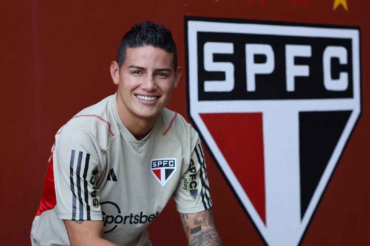 Com James Rodríguez, São Paulo ultrapassa limite definido pela CBF para os jogos da Série A