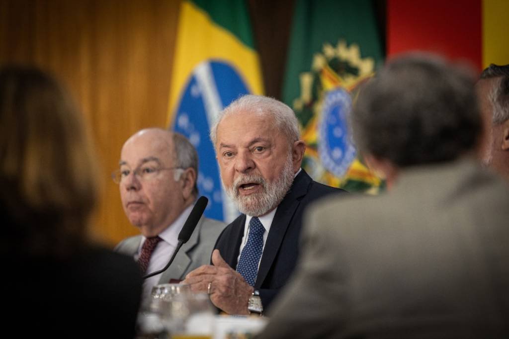 Lula: Campetti ficou conhecido ao aparecer armado participando da condução coercitiva do então ex-presidente pela Lava-Jato em 2019 (Arthur Menescal/Getty Images)