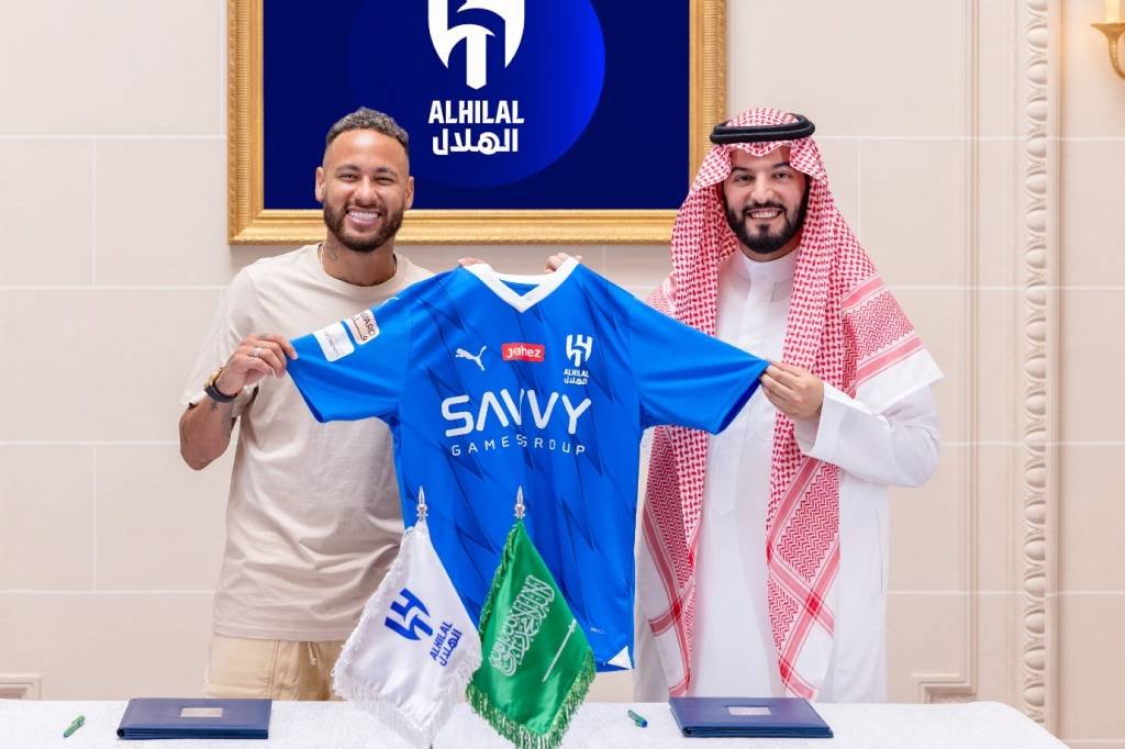 Liga Saudia: Clube árabe que mais investiu foi o Al-Hilal, foram 353 milhões de euros (AlHilal Saudi Club/Getty Images)