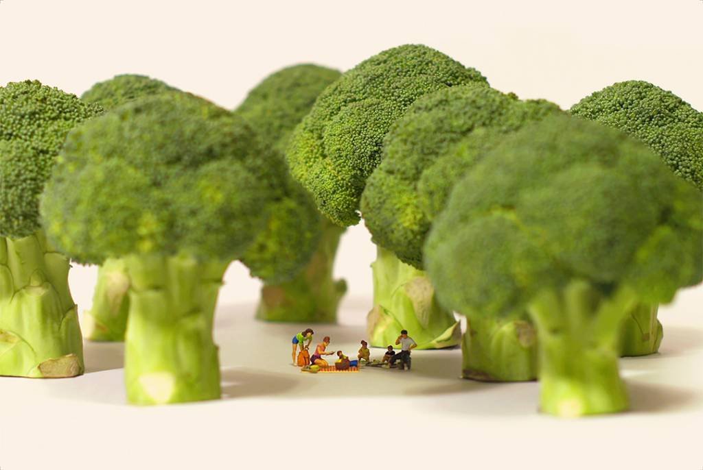 PLAY: de brócolis ao arroz com feijão, as fantásticas miniaturas de Tatsuya Tanaka em SP