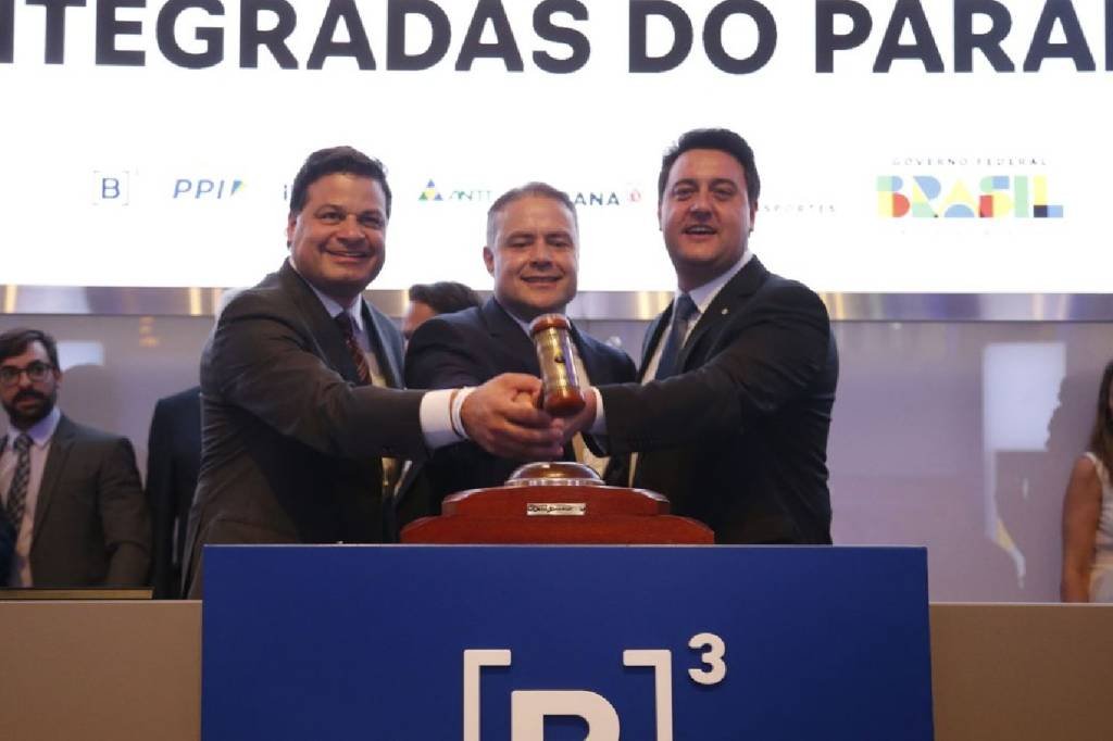 Infraestrutura Brasil Holding 21, controlada pelo Grupo Pátria, venceu o leilão do 1º lote (Paulo Pinto/Agência Brasil)