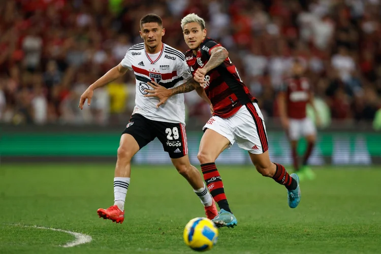 São Paulo x Flamengo: Flamengo, busca se manter na terceira colocação do campeonato (Wagner Meier/Getty Images)