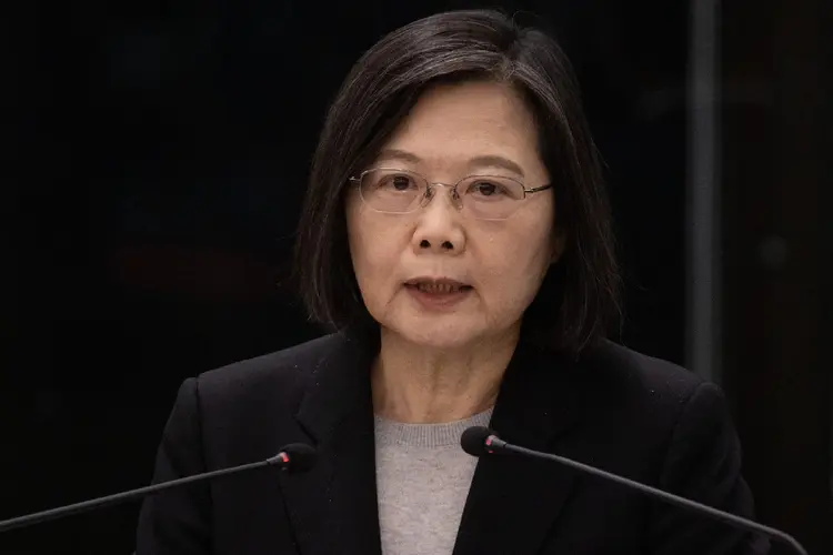 Tsai Ing-wen, presidente da ilha de Taiwan (Chris McGrath/Getty Images)