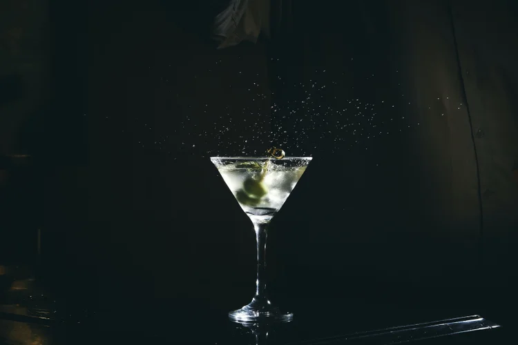 Dry Martini do bar The View. (Rodolfo Regini/Divulgação)
