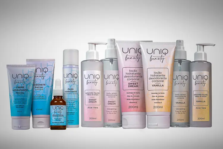 Uniq Beauty: marca de beleza da Pernambucanas começa com dez produtos (Pernambucanas/Divulgação)