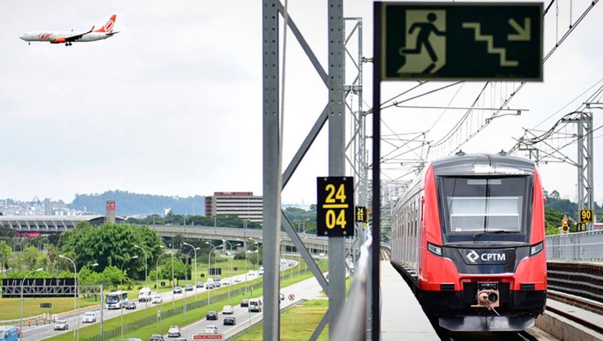 Trem expresso da CPTM até o Aeroporto de Guarulhos ganha nova