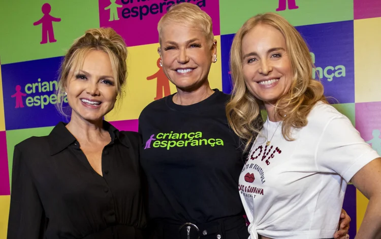 Eliana, Xuxa e Angélica (João Miguel Júnior/Globo/Divulgação)