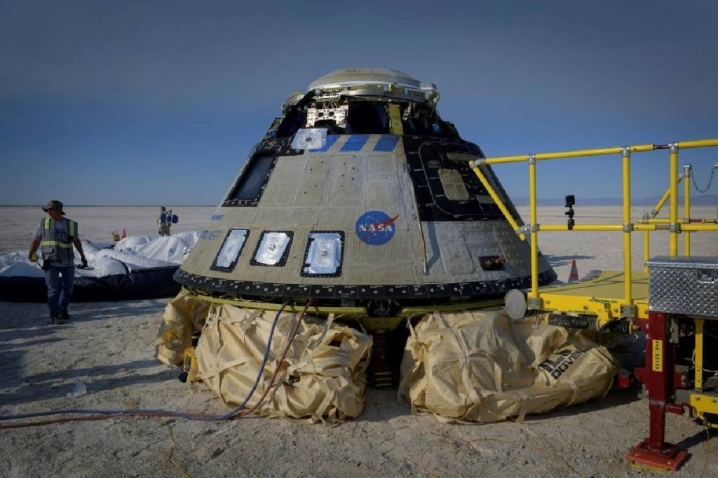 Boeing: programa sofreu diversos adiamentos e o transporte dos astronautas à Estação Espacial Internacional (Agence France-Presse/AFP)