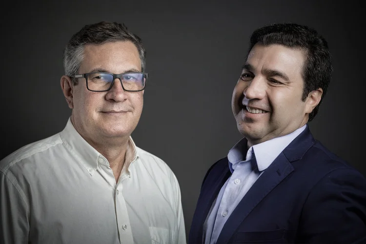 Paulo Tomazela e João Kepler, da Bossa Invest: novo CEO vai ampliar a gestão da venture capital (Bossa Invest/Divulgação)